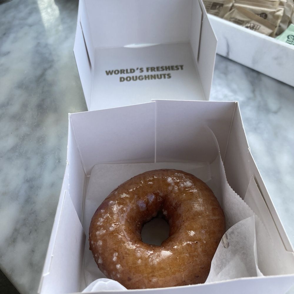 Sidecar Doughnuts & Coffee - Butter and Salt Donut - Donuts Near Me - Manhattan Beach, California