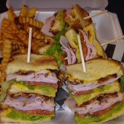 Double Chefs BBQ & Catering - Club Sandwich