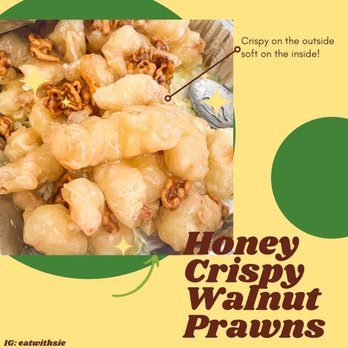 Mann's Chinese Cuisine - Honey Crispy Walnut Prawn - Chinese Near Me - Concord, California Mann's Chinese Cuisine - Honey Crispy Walnut Prawn - Chinese Near Me - Concord, California