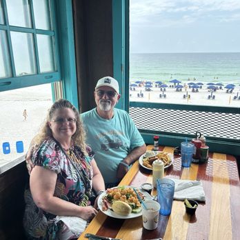 The Back Porch - I had the salad with shrimp.  Soooooo good! - Seafood Near Me - Destin, Florida