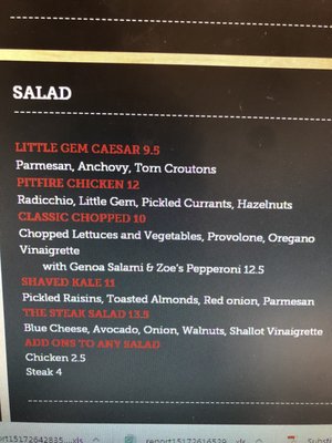 Menu photo 3 Pitfire Pizza Costa Mesa, CA Menu photo 3 Pitfire Pizza Costa Mesa, CA