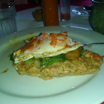 Q'ero Restaurant - Tacu Tacu (it looked so good, I had to grab a couple bites before taking this pic) - Latin American Near Me - Encinitas, California Q'ero Restaurant - Tacu Tacu (it looked so good, I had to grab a couple bites before taking this pic) - Latin American Near Me - Encinitas, California
