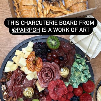 Pair Charcuterie - Medium Meat and Cheese Board from Pair - Coffee & Tea Near Me - Pittsburgh, Pennsylvania Pair Charcuterie - Medium Meat and Cheese Board from Pair - Coffee & Tea Near Me - Pittsburgh, Pennsylvania
