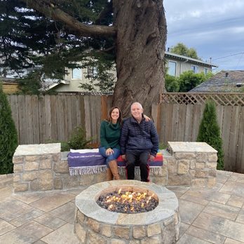 Moonraised Landscape - Fire pit - Landscaping Near Me - Half Moon Bay, California Moonraised Landscape - Fire pit - Landscaping Near Me - Half Moon Bay, California