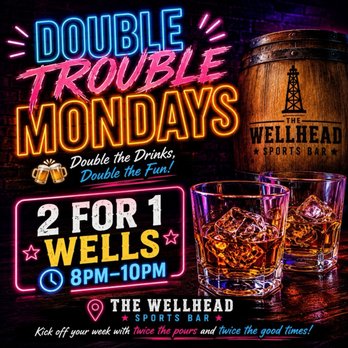 The Wellhead Sports Bar - Drink specials - Sports Bars Near Me - Katy, Texas The Wellhead Sports Bar - Drink specials - Sports Bars Near Me - Katy, Texas