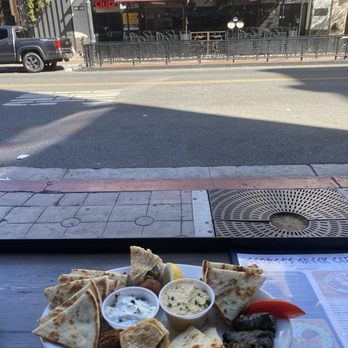 George's Greek Cafe - Vegetarian Combo App - Greek Near Me - Long Beach, California George's Greek Cafe - Vegetarian Combo App - Greek Near Me - Long Beach, California