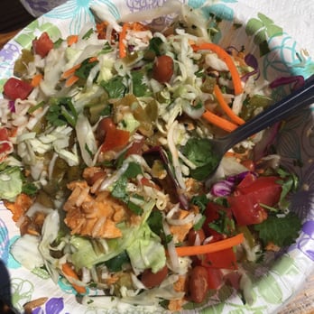 Sol Verde - So sorry!! I meant to upload a picture prior to eating it but it was so pretty I just couldn't wait! This is the rice bowl - Food Trucks Near Me - Bend, Oregon