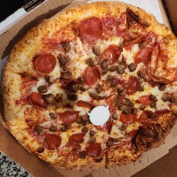 Red Baron Pizza - Pepperoni and sausage