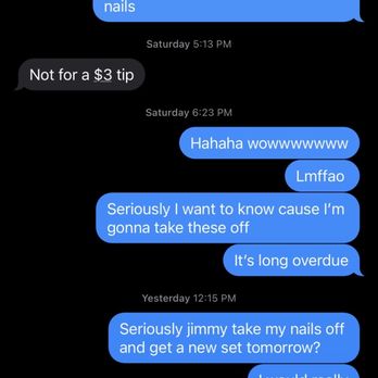 Pink Nails - $3 tip vs 5 year every 2 week LOYAL customer. What a joke. - Nail Salons Near Me - Las Vegas, Nevada Pink Nails - $3 tip vs 5 year every 2 week LOYAL customer. What a joke. - Nail Salons Near Me - Las Vegas, Nevada