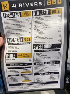 Menu photo 8 4 Rivers Smokehouse Daytona Beach, FL Menu photo 8 4 Rivers Smokehouse Daytona Beach, FL