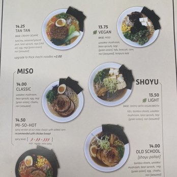 Dashiwa Ramen - Menu - Ramen Near Me - Arcadia, California