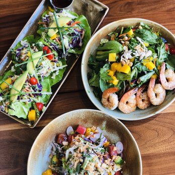 GRANVILLE - Butter Lettuce Cups with chicken  Poke Bowl with ahi tuna  Thai noodle salad with shrimp - New American Near Me - Pasadena, California