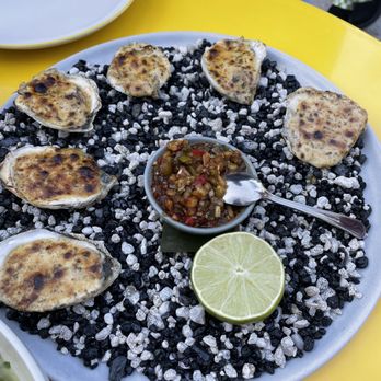 LMNO - Coal-roasted oysters - Mexican Near Me - Philadelphia, Pennsylvania LMNO - Coal-roasted oysters - Mexican Near Me - Philadelphia, Pennsylvania