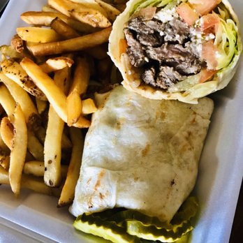 Mythos - Beef Souvlaki Wrap - Greek Near Me - Buffalo, New York