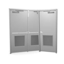 Chapman Steel Doors - Single or Double Doors
