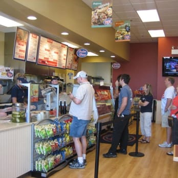 Jersey Mike's Subs - Counter and part of dining area - Sandwiches Near Me - Naperville, Illinois