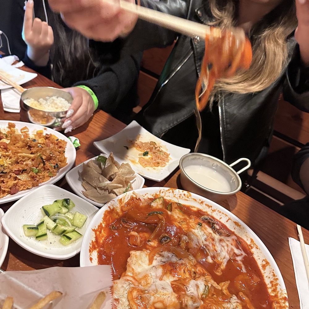 Dan Sung Sa - Spicy Rice Cakes Fully Loaded - Korean Near Me - Oakland, California Dan Sung Sa - Spicy Rice Cakes Fully Loaded - Korean Near Me - Oakland, California