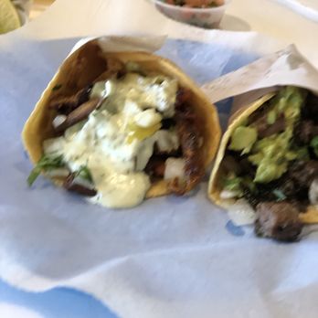 The Taco Stand - AL PASTOR TACO and carne Asada taco - neither had much flavor - Mexican Near Me - San Diego, California