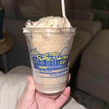 The Meadows Original Frozen Custard - Atomic Freeze! Cookies & Cream custard with peanut butter cups - Ice Cream & Frozen Yogurt Near Me - Williamsburg, Virginia