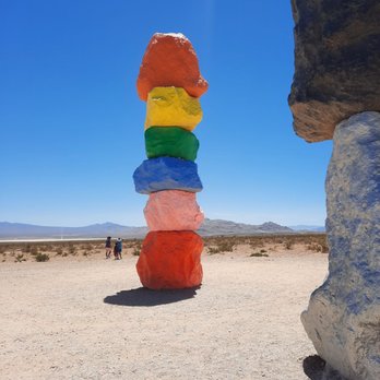 Seven Magic Mountains - Picturesque - Public Art Near Me - Las Vegas, Nevada