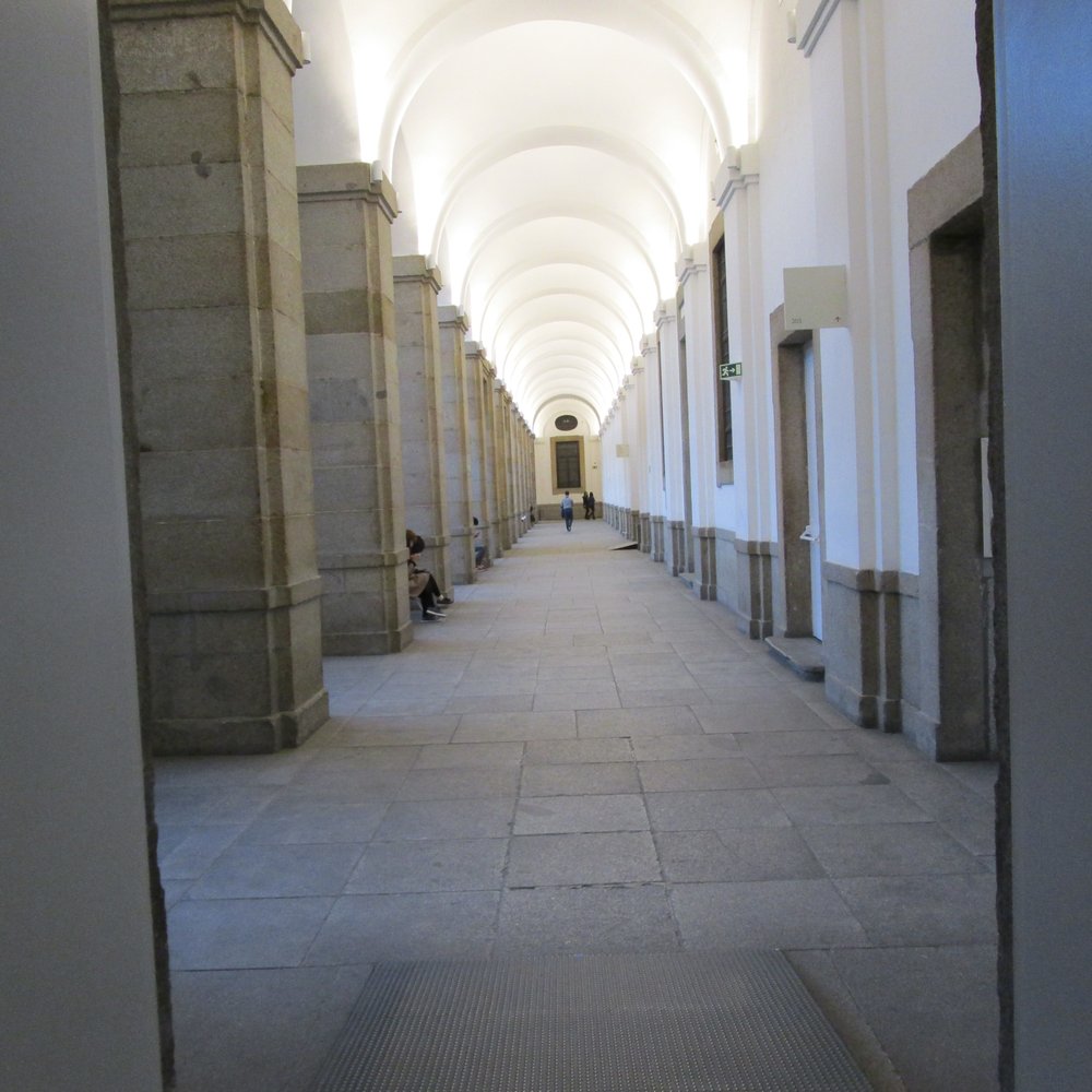 Museo Nacional Centro de Arte Reina Sofía - Long hallway at the Reina Sofía Museo - Museums Near Me - Madrid, M