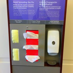 Northwestern Medicine Center for Lifestyle Medicine - Hygiene stations.