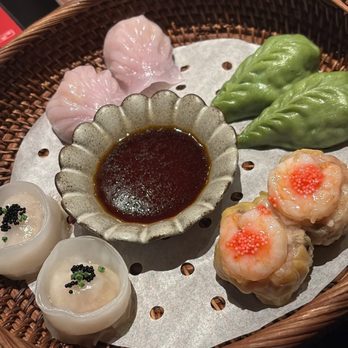 Cinnabar - Dim Dim Sum Box Sampler - Sushi Bars Near Me - Massapequa, New York Cinnabar - Dim Dim Sum Box Sampler - Sushi Bars Near Me - Massapequa, New York