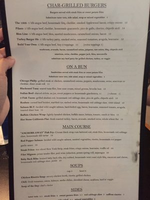 Menu photo 5 Weather Mark Tavern Chicago, IL Menu photo 5 Weather Mark Tavern Chicago, IL