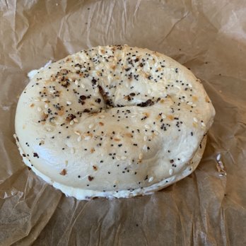 Beans & Bagels - Everything bagel w/ horseradish cream cheese - Coffee & Tea Near Me - Chicago, Illinois