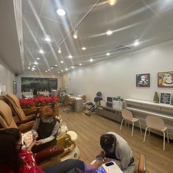 Pedicure area