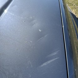 TSUNAMI Car Wash - Dents and marks left from car wash