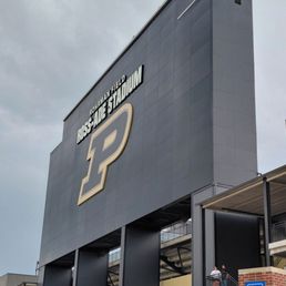 Exterior photo of Ross-Ade Stadium - West Lafayette, Indiana Exterior photo of Ross-Ade Stadium - West Lafayette, Indiana