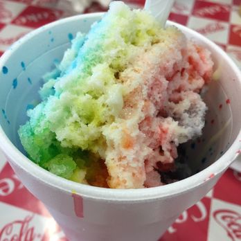 Oasis Shaved Ice - Rainbow shaved ice with snow cap - Shaved Ice Near Me - Cocoa Beach, Florida Oasis Shaved Ice - Rainbow shaved ice with snow cap - Shaved Ice Near Me - Cocoa Beach, Florida