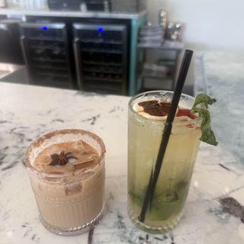 Firangi - Dirty Chai and Monsoon Mojito, both great! - Indian Near Me - Escondido, California Firangi - Dirty Chai and Monsoon Mojito, both great! - Indian Near Me - Escondido, California