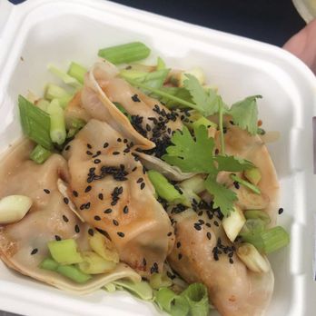 Van Houten Farms - Pork dumplings from the dumplings truck. - Farmers Market Near Me - Orangeburg, New York Van Houten Farms - Pork dumplings from the dumplings truck. - Farmers Market Near Me - Orangeburg, New York