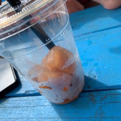Kool Beenz Coffee - Is this ice made out of frozen coffee?