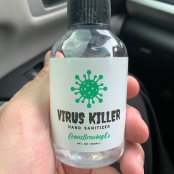 Evans Brewing - Awesome hand sanitizer. Highly recommended. - Breweries Near Me - Corona, California