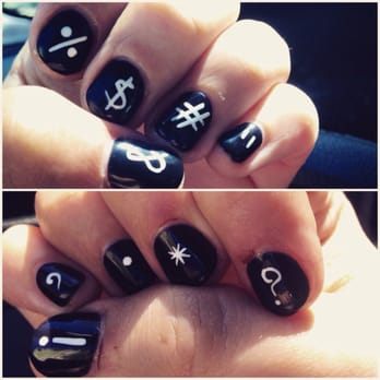 Metro Nails - Typewriter nails!! - Nail Salons Near Me - Providence, Rhode Island