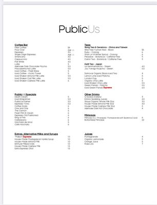 Menu photo 7 PublicUs Las Vegas, NV Menu photo 7 PublicUs Las Vegas, NV