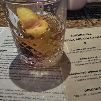 Luna Lounge - Blackened walnut old fashioned - Lounges Near Me - Carmichael, California