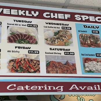 Fresh Catch - 6/16/19 Weekly Chef Specials - Hawaiian Near Me - Kaneohe, Hawaii Fresh Catch - 6/16/19 Weekly Chef Specials - Hawaiian Near Me - Kaneohe, Hawaii
