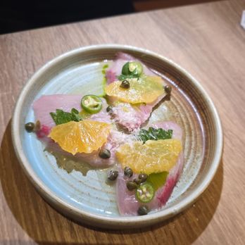 Domo Domo - Yellowtail Crudo - Japanese Near Me - Ewa Beach, Hawaii