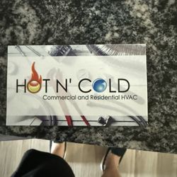 Hot N' Cold - Jeff's business card