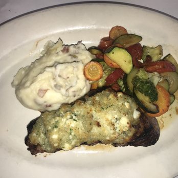 Cassarino's Restaurant - Gorgonzola Encrusted Sirloin - Italian Near Me - Providence, Rhode Island