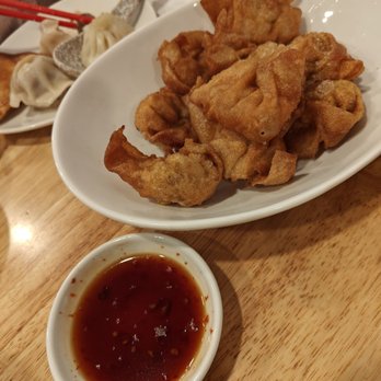 Hidden Dumpling House - Way too fried Spicy Wonton $10.99 Not spicy at all - Chinese Near Me - Elk Grove, California Hidden Dumpling House - Way too fried Spicy Wonton $10.99 Not spicy at all - Chinese Near Me - Elk Grove, California