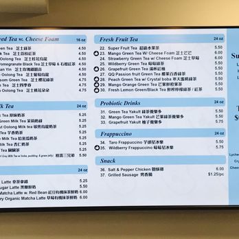 Tea Plus - Menu - Bubble Tea Near Me - Davie, Florida