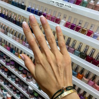 Modern Spa - French tips shellac mani - Nail Salons Near Me - New York, New York Modern Spa - French tips shellac mani - Nail Salons Near Me - New York, New York