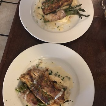 Mediterranean Cafe - Mahi-mahi asparagus wrapped in bacon delicious - Mediterranean Near Me - Lexington, South Carolina