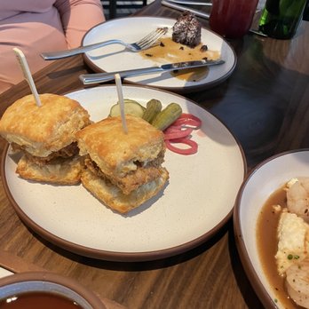 Yardbird Table & Bar - Chicken and biscuits - pretty solid. Great when paired with something else for sure. - New American Near Me - Chicago, Illinois Yardbird Table & Bar - Chicken and biscuits - pretty solid. Great when paired with something else for sure. - New American Near Me - Chicago, Illinois