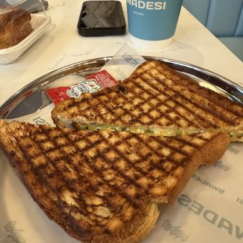 Swadesi Cafe - Chili Cheese Toastie - Bakeries Near Me - Chicago, Illinois